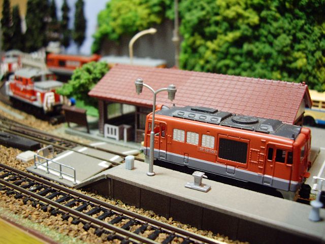 四国・土讃本線風ミニレイアウト 四国・土讃本線風ミニレイアウト