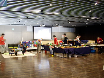 今回は、展示会場の仕切りをフルオープン★ 今回は、展示会場の仕切りをフルオープン★