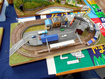 ミニレイアウトのコーナー ミニレイアウトのコーナー