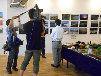 テレ東の取材が来た★ テレ東の取材が来た★