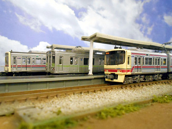 都営新宿線と京王線 都営新宿線と京王線