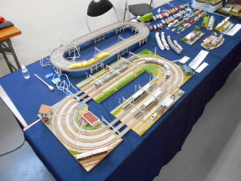 京都線風3線レイアウト 京都線風3線レイアウト