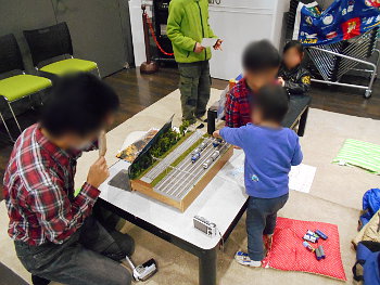 ミニ撮影スタジオも大人気★ ミニ撮影スタジオも大人気★