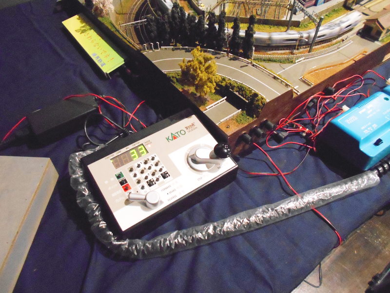 DCCで運転中 DCCで運転中