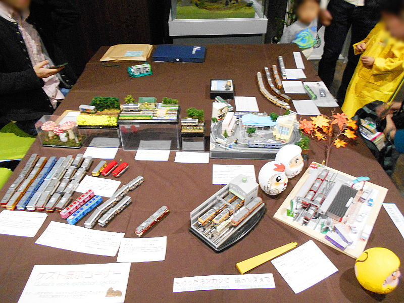 今回のゲスト展示コーナーは大盛況★ 今回のゲスト展示コーナーは大盛況★