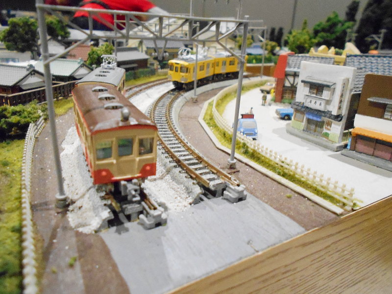 西武新宿線の野方駅カーブ 西武新宿線の野方駅カーブ