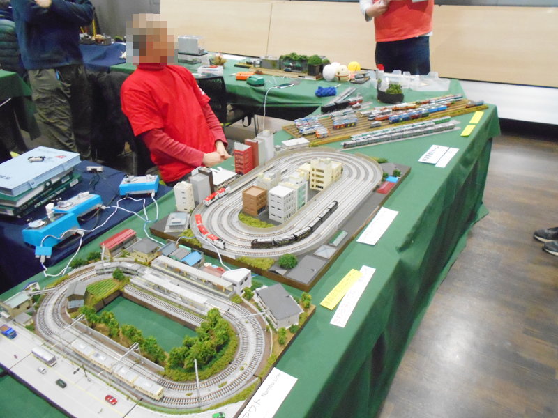 「ノコnoko」「落花生」隊員合同の区画 「ノコnoko」「落花生」隊員合同の区画