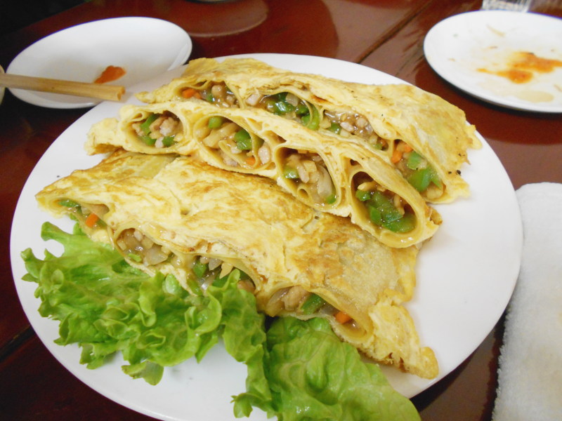 絶品の「干し豆腐の春巻き」 絶品の「干し豆腐の春巻き」