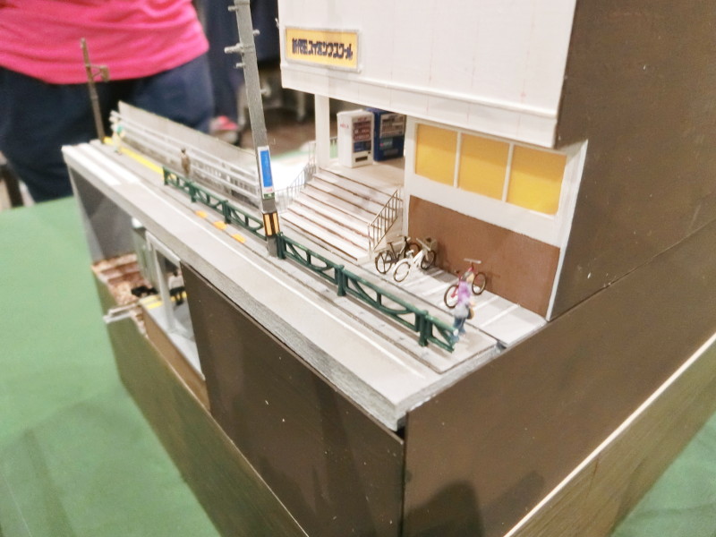 京王井の頭線「新代田」駅をフルスクラッチで再現★ 京王井の頭線「新代田」駅をフルスクラッチで再現★