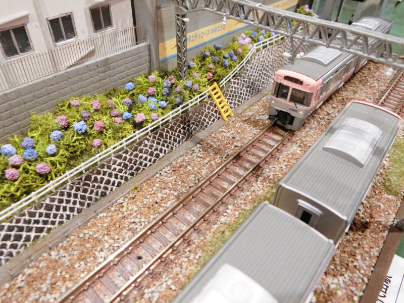 新代田駅と言えば「あじさい」でしょう♪ 新代田駅と言えば「あじさい」でしょう♪