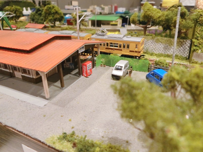 「なかやあいこ」氏の「武州日野」駅レイアウト 「なかやあいこ」氏の「武州日野」駅レイアウト