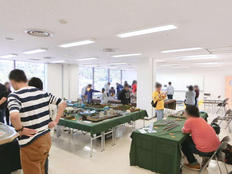 展示会場はこんな感じ 展示会場はこんな感じ
