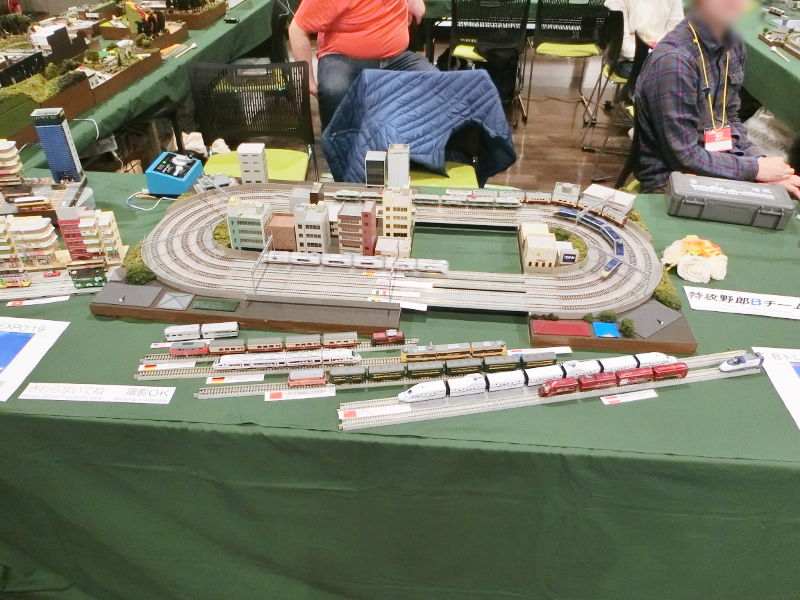 中央正面は「Bトレ万博」コーナー 中央正面は「Bトレ万博」コーナー