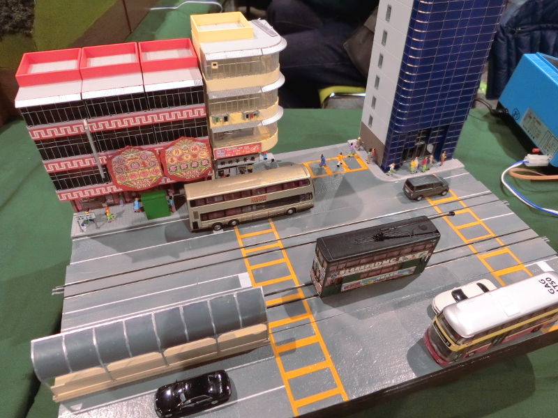 「ヒロ」隊員の香港ジオラマ 「ヒロ」隊員の香港ジオラマ