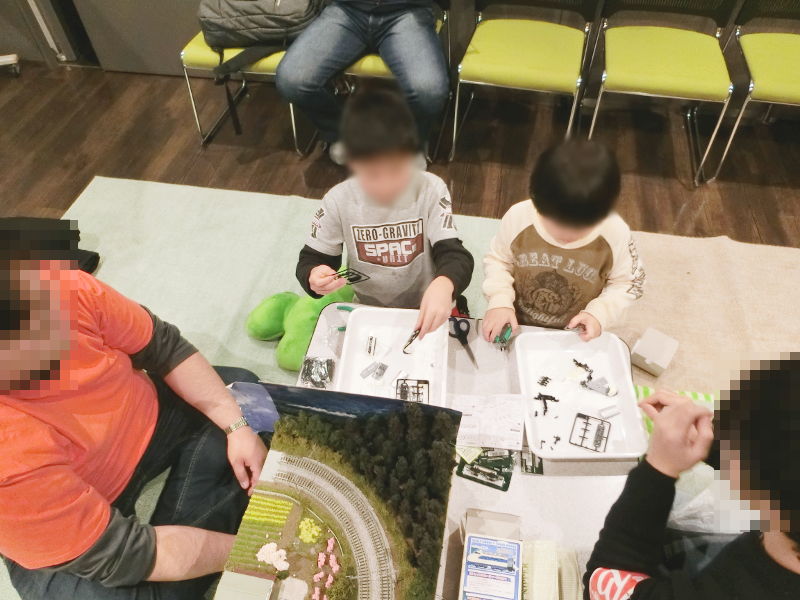 「Bトレ組立て教室」も開催 「Bトレ組立て教室」も開催