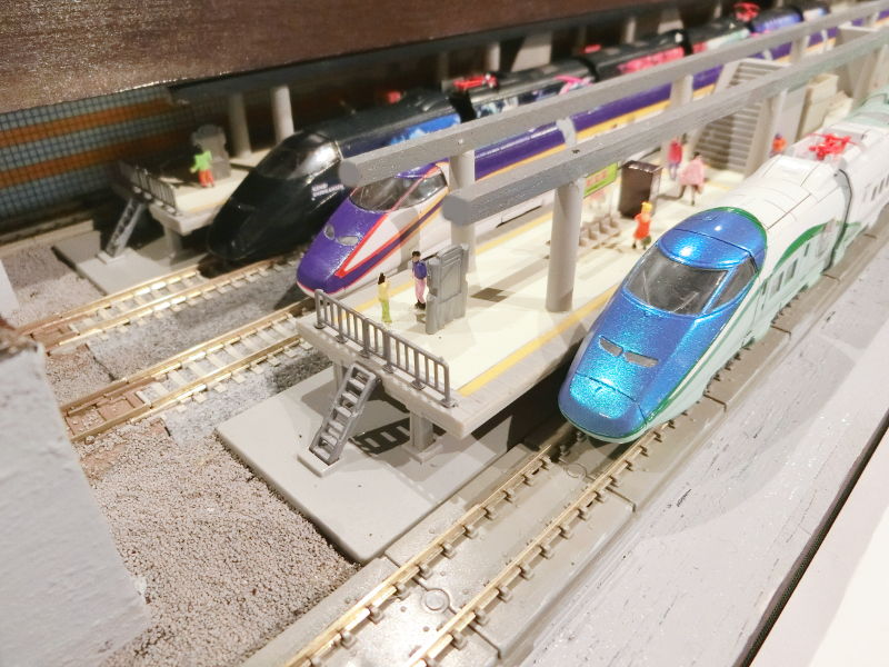 上野駅風に新幹線を並べてみた★ 上野駅風に新幹線を並べてみた★
