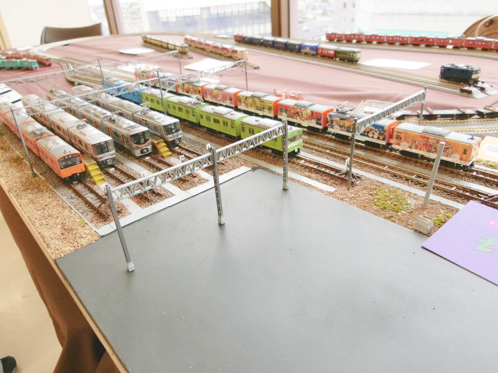 「びわ快」氏の作品はプラ板からの自作車両も多数あり★ 「びわ快」氏の作品はプラ板からの自作車両も多数あり★