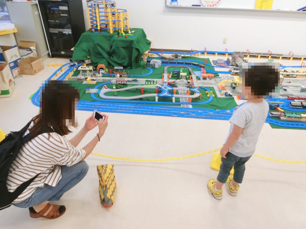 ママが記念撮影中 ママが記念撮影中