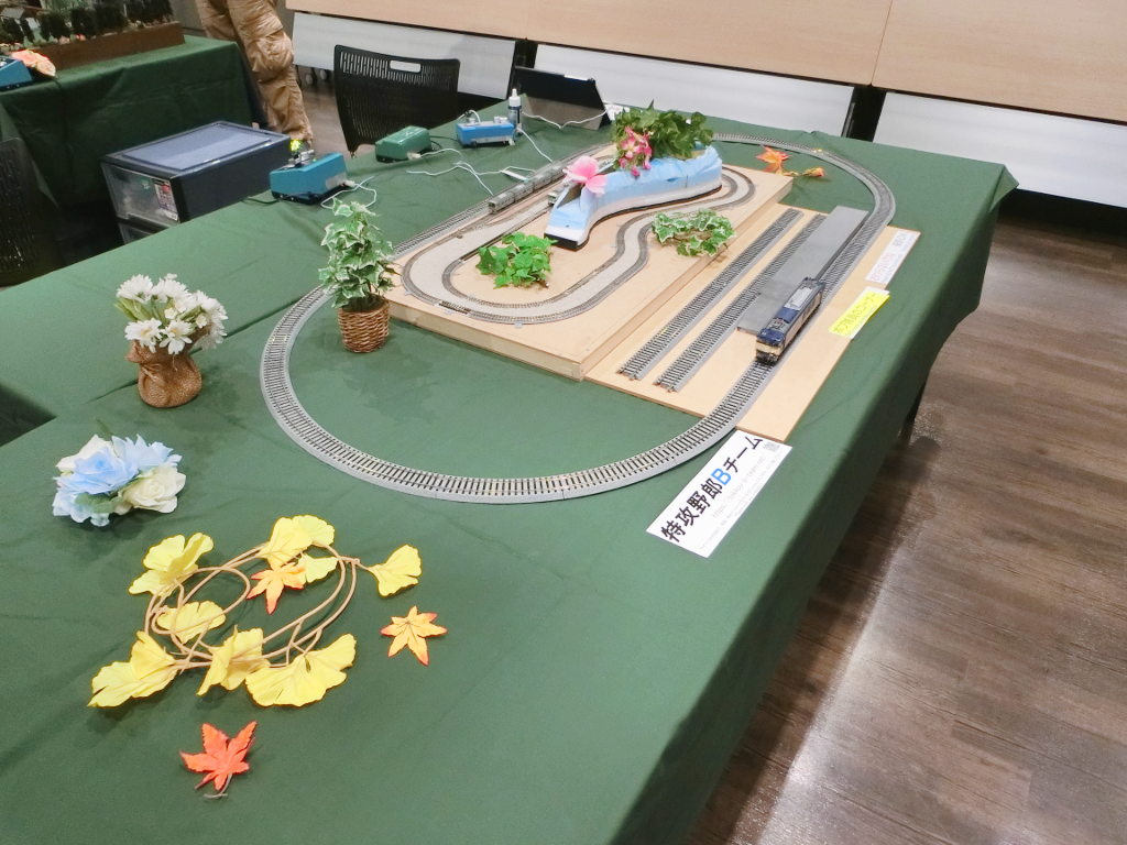 中央右側は「ボブ」隊員の展示コーナー 中央右側は「ボブ」隊員の展示コーナー