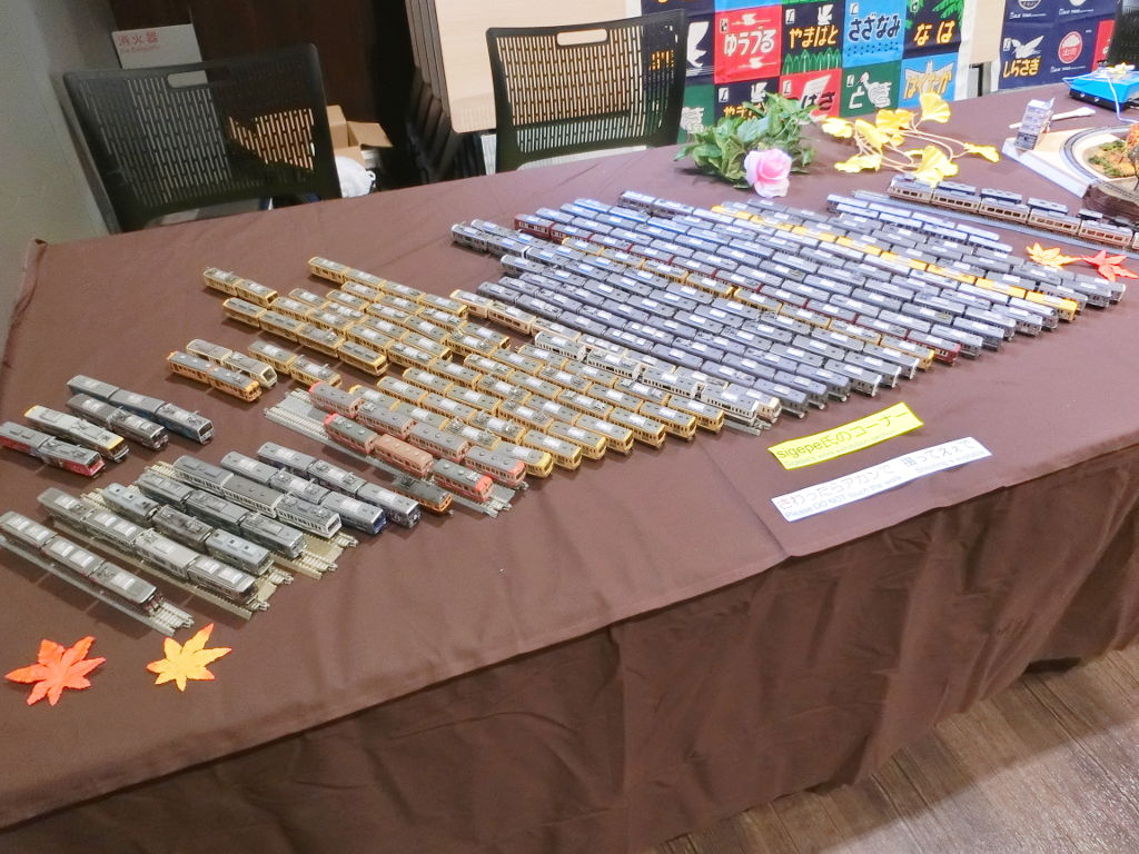 ゲスト展示コーナー奥は「sigepe」準隊員の西武王国 ゲスト展示コーナー奥は「sigepe」準隊員の西武王国