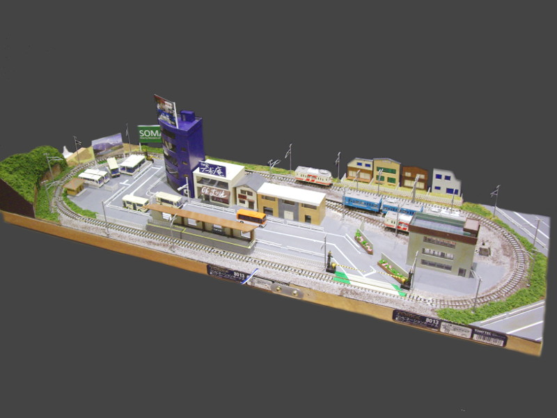 「どこかの地方鉄道」レイアウト全景 「どこかの地方鉄道」レイアウト全景