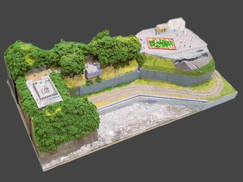 「九州の海岸」レイアウト全景 「九州の海岸」レイアウト全景