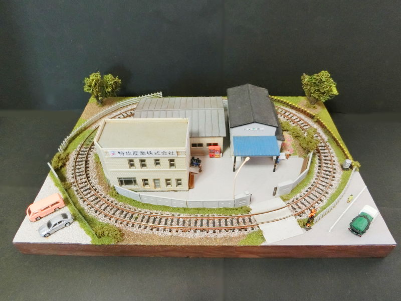 「臨海貨物線」レイアウト全景 「臨海貨物線」レイアウト全景