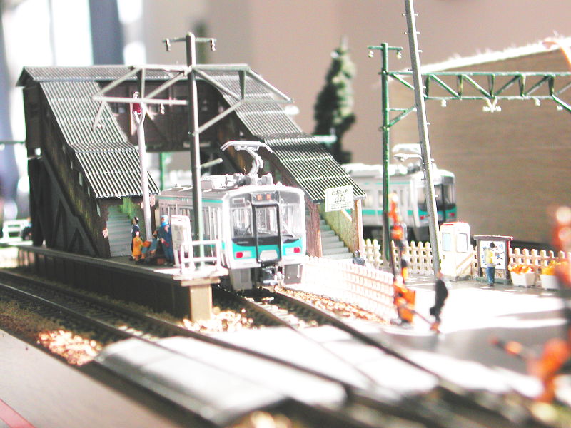 ホームの光景 ホームの光景