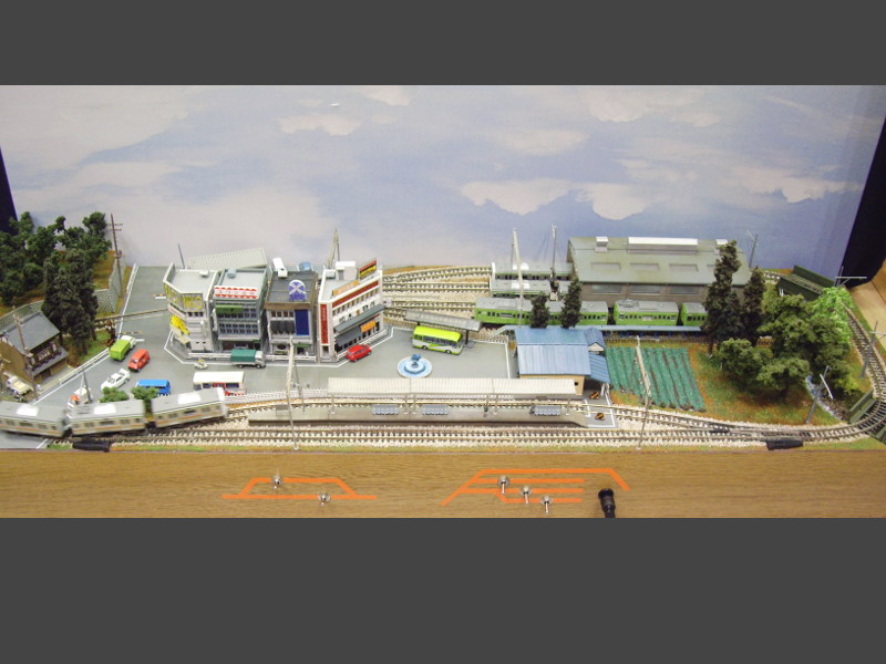 「練馬鉄道 川越線」レイアウト全景 「練馬鉄道 川越線」レイアウト全景
