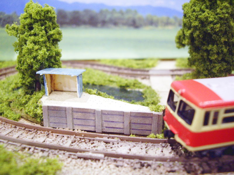 駅前の風景 駅前の風景