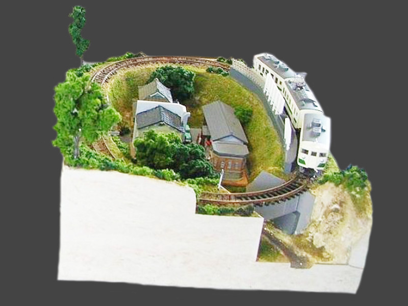 「仙山線」レイアウト全景 「仙山線」レイアウト全景