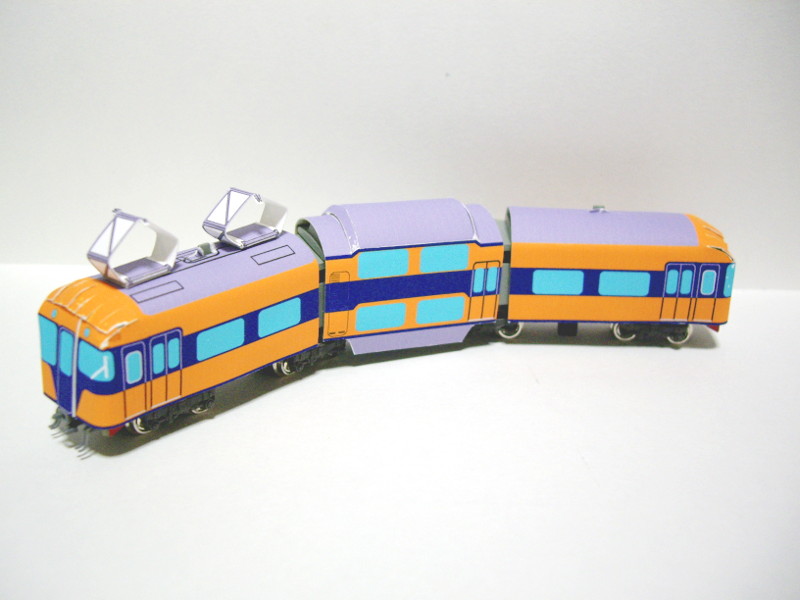 「近畿日本鉄道10100系」編成全体像 「近畿日本鉄道10100系」編成全体像