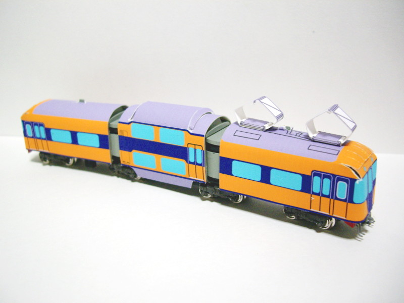 「近畿日本鉄道10100系」編成全体像 「近畿日本鉄道10100系」編成全体像