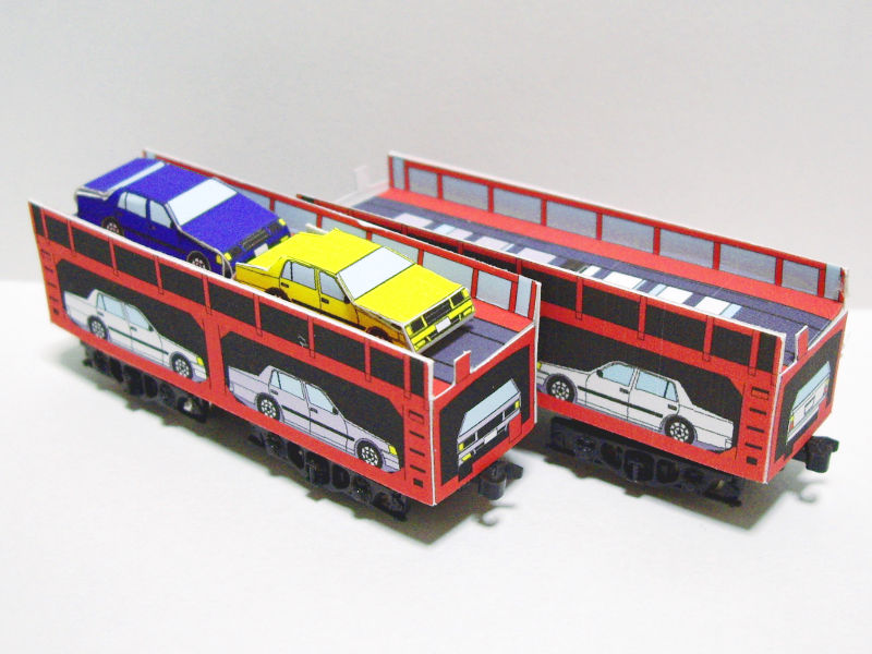 「国鉄ク5000形」車両全体像 「国鉄ク5000形」車両全体像